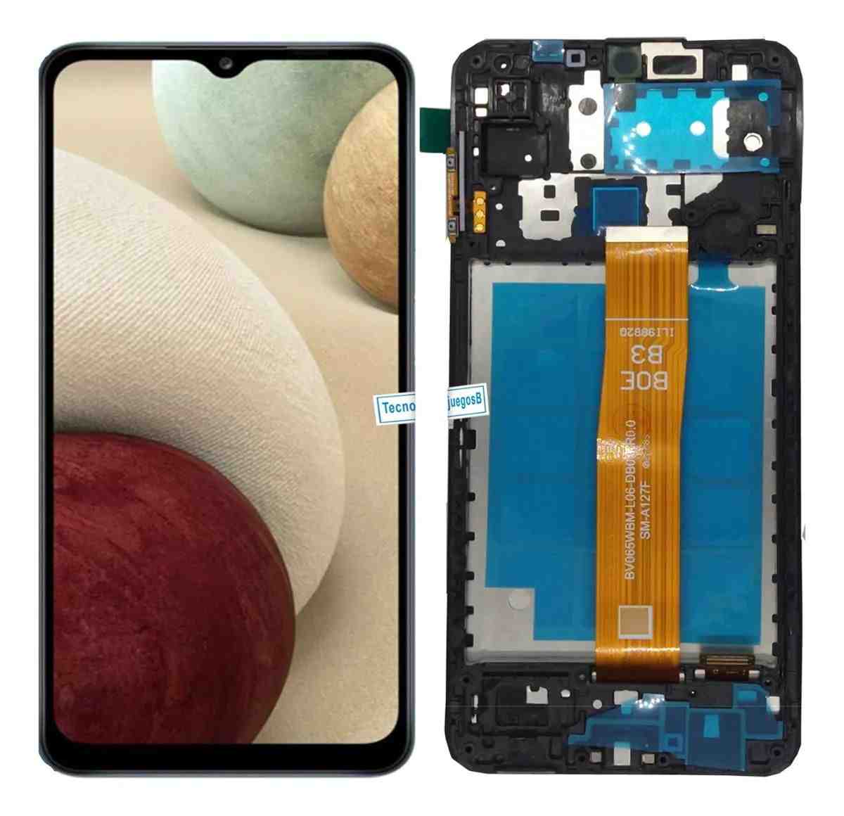 MODULO SAMSUNG A12 A127F CON MARCO